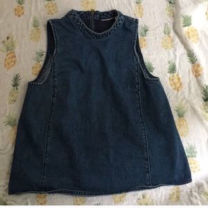 Anthro Denim Top!